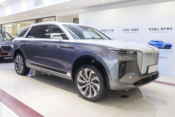 Hongqi E-HS9 2022 Véhicule électrique électrique 460km 7 Test roux Drive Système de freinage électromagnétique