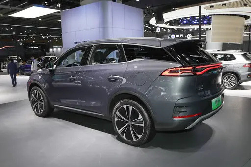 Byd Electric Car Tang 2022 4WD avec frein avant à disque ventilé et 000 kilomètres