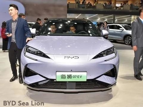 80.64kWh Blade Battery 2024 BYD Sea Lion 07EV SUV Condition et temps de charge de 0,42h