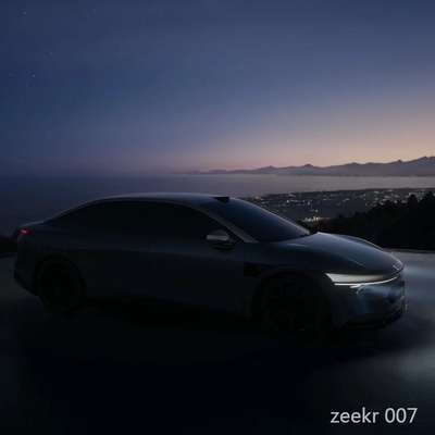 2024 Zeekr 007 310kw Moteur unique 4 portes 5 places voitures électriques Geely Zeekr EV voiture