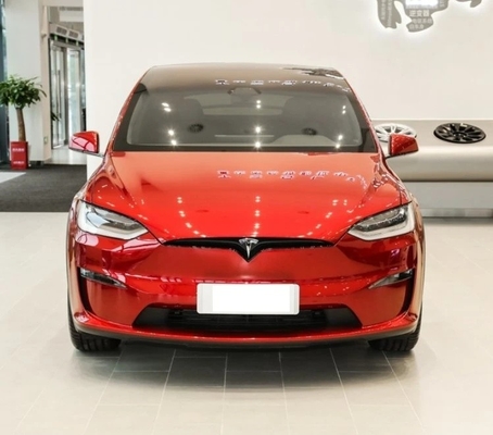 Conditions routières Pure Electric T-Esla modèle X 700km Grand SUV de taille moyenne Voiture d'occasion de luxe