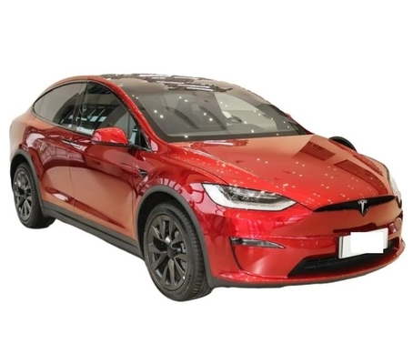 Conditions routières Pure Electric T-Esla modèle X 700km Grand SUV de taille moyenne Voiture d'occasion de luxe