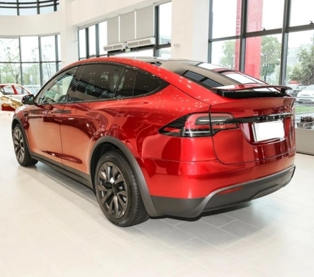 Conditions routières Pure Electric T-Esla modèle X 700km Grand SUV de taille moyenne Voiture d'occasion de luxe