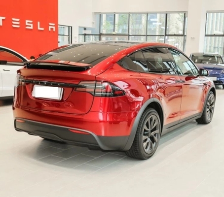 Conditions routières Pure Electric T-Esla modèle X 700km Grand SUV de taille moyenne Voiture d'occasion de luxe