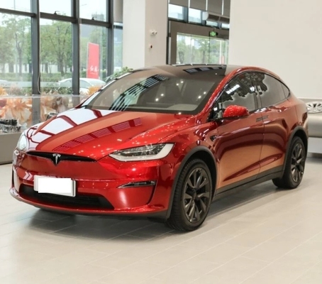 Conditions routières Pure Electric T-Esla modèle X 700km Grand SUV de taille moyenne Voiture d'occasion de luxe