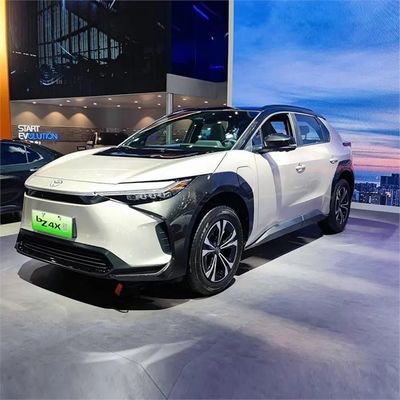 SUV moyen Toyota Bz4X Voiture électrique d'occasion 160km/h Véhicule de 18 pouces pneus pour adultes