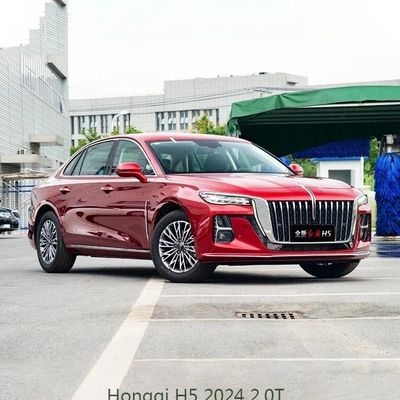 Utilisé 2024 Hongqi H5 de luxe 2.0t 1.5t voiture hybride à essence MID-Size berline drapeau rouge H5