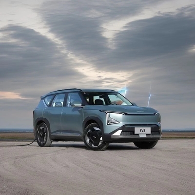 Type d'énergie Pure électrique KIA EV5 Voiture 5 places SUV de luxe 530km Portée 231HP Auto gris