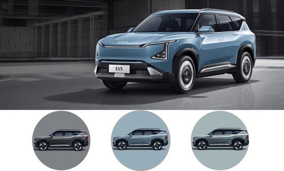 Type d'énergie Pure électrique KIA EV5 Voiture 5 places SUV de luxe 530km Portée 231HP Auto gris