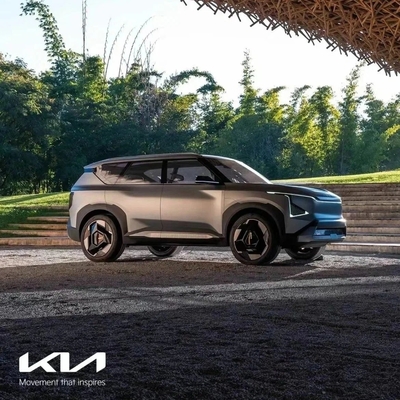 Kia EV5 électrique pure 2023 Meilleur véhicule de souvenirs bleu selon le client