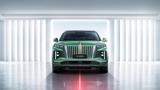 Modèle de véhicule Hongqi H9 à l'essence à direction gauche avec VTT et moteur à combustible