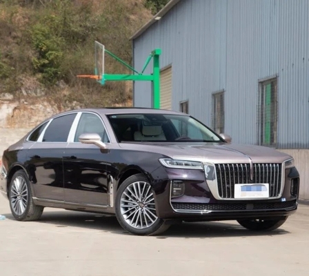Véhicule électrique Hongqi E-HS9 6 sièges Blanc à quatre roues avec traction FWD