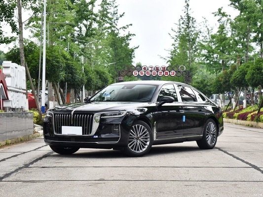 Véhicule électrique Hongqi E-HS9 6 sièges Blanc à quatre roues avec traction FWD
