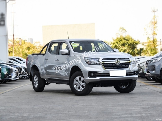 Dongfeng Rich 6 Double Cab Diesel 4X4 Mini Pickup avec le volant à gauche en jaune