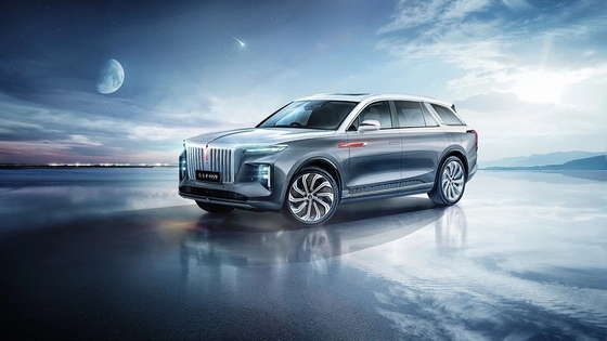 Hongqi E-HS9 2022 Véhicule électrique électrique 460km 7 Test roux Drive Système de freinage électromagnétique