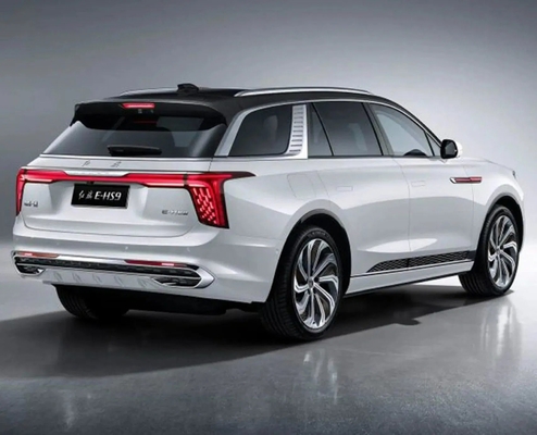 Certifié ISO14001 Hongqi E-HS9 SUV électrique 4 places avec conduite à deux roues motrices et autonomie de 690 km