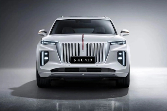 2023 Hongqi E-HS9 6 sièges avec double couleur et version anglaise