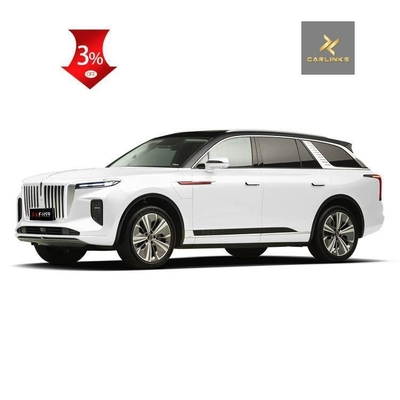 2920 mm d'empattement à gauche Hongqi E-HS9 EV Auto 5 portes 7 places SUV pour longue distance